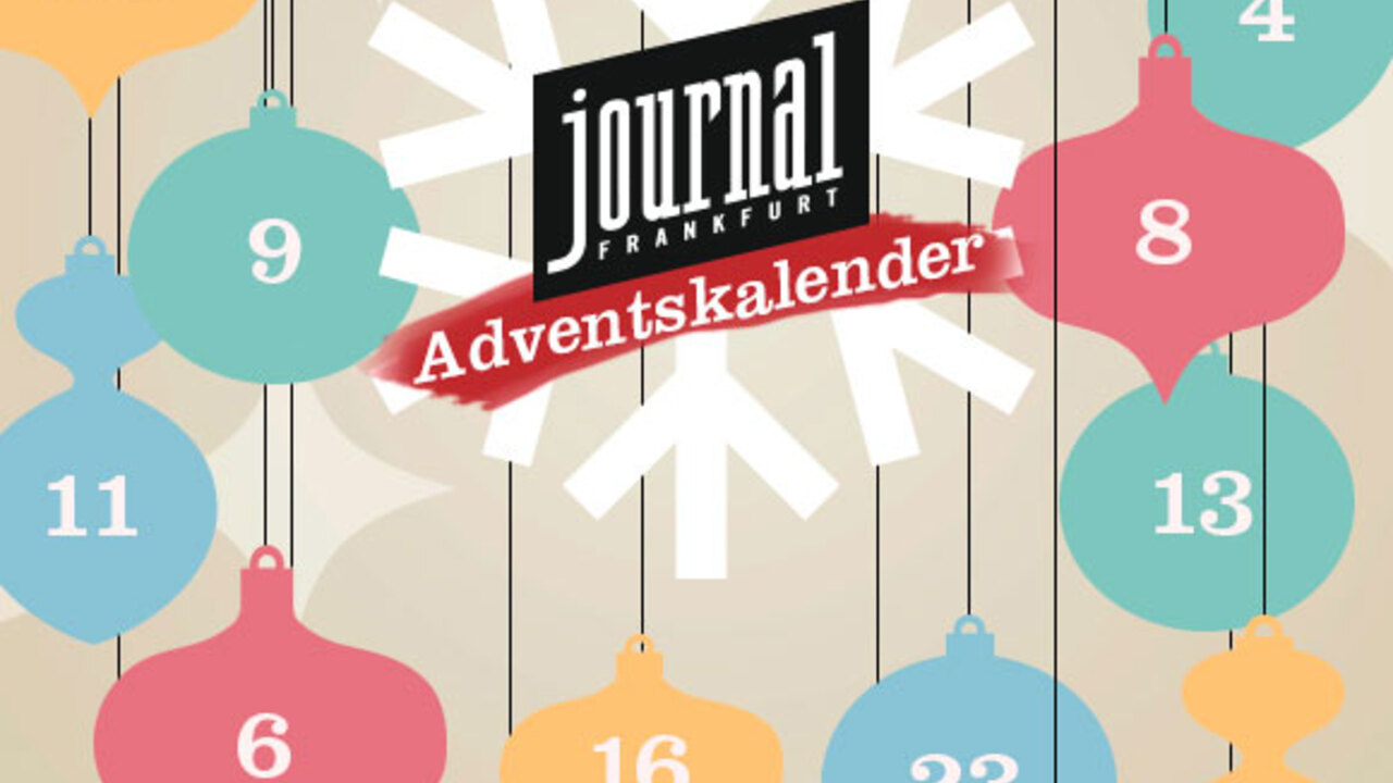 Foto: Im Dezember warten in unserem Adventskalender täglich tolle Preise © JOURNAL FRANKFURT