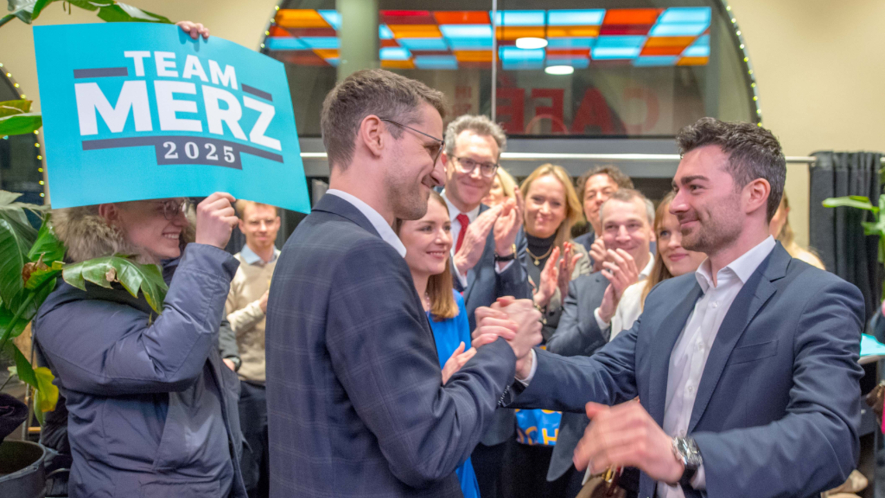 Foto: Yannick Schwander und Leopold Born kommen nicht in den Bundestag © Bernd Kammerer