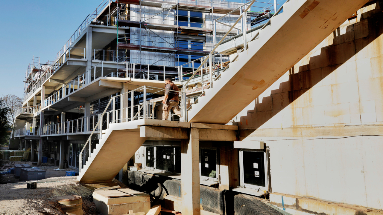 Foto: Damals noch Baustelle: das Wohnprojekt „Kolle“ © Harald Schröder