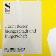 Festschrift zu 200 Jahre Städel Museum erschienen