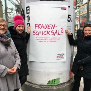 Plakataktion Frauen.macht.Politik