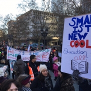 Gespräch mit Elfriede Harth über den Women's March