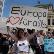 Demonstrationen in 50 europäischen Städten