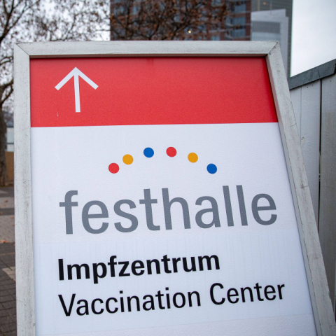 Impfzentrum Frankfurt