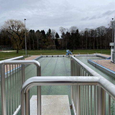 Neue Wasserfläche