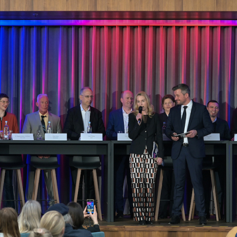 Podium zur OB-Wahl