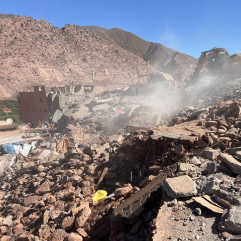 Erdbebenkatastrophe in Marokko