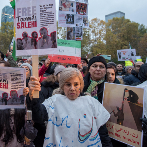 Iran-Proteste in Frankfurt