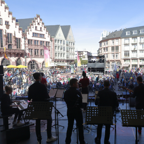 Frankfurter EM-Fan-Zone