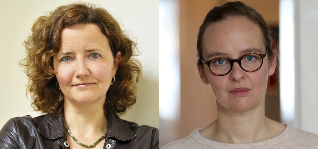 Foto: Julia Schoch (l.) und Saskia Hennig von Lange. © Anne Heinlein/Anna Meuer