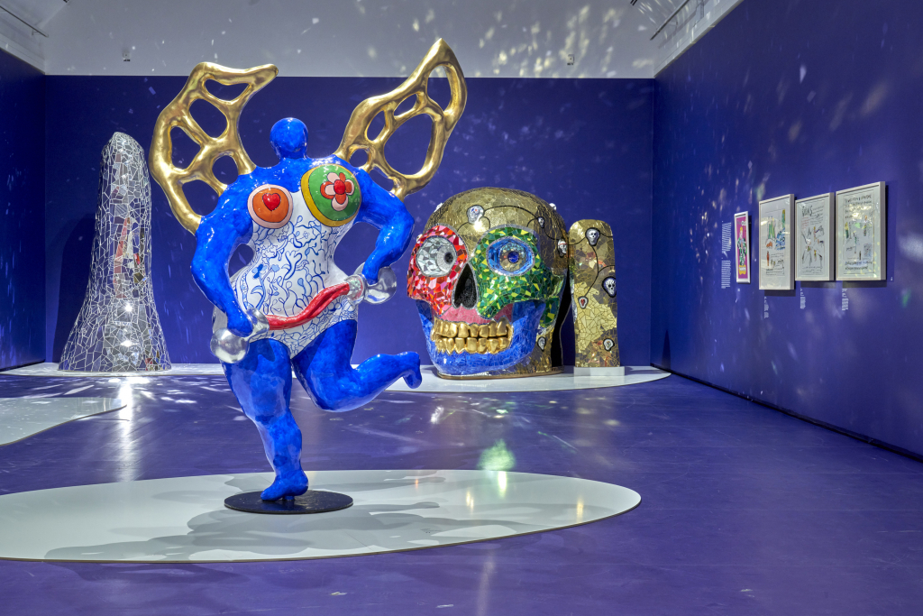 Foto: Niki de Saint Phalle, Ausstellungsansicht, © Schirn Kunsthalle Frankfurt 2023, Foto: Norbert Miguletz Foto: Niki de Saint Phalle, Ausstellungsansicht, © Schirn Kunsthalle Frankfurt 2023, Foto: Norbert Miguletz