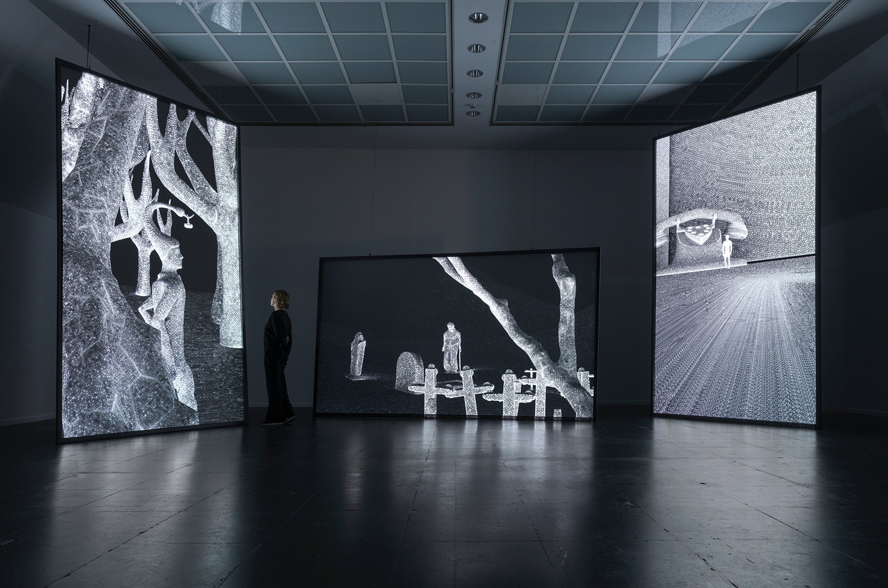 Junge Kunst: Nassim L’Ghouls Arbeit als Teil der 