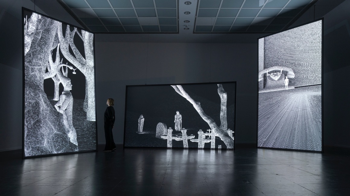 Junge Kunst: Nassim L’Ghouls Arbeit als Teil der "This is us Now“-Ausstellung; Foto: Frankfurter Kunstverein Courtesy the artist