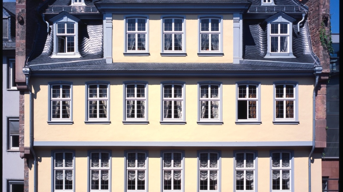 Das Goethe-Haus wird jedes Jahr von über 130 000 Menschen besucht.; Foto: Freies Deutsches Hochstift/David Hall
