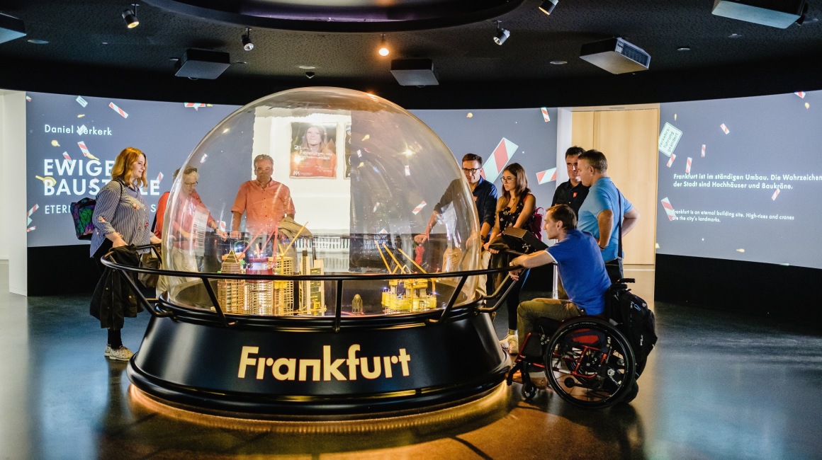 Das Museum widmet sich auch der Frankfurter Stadtgeschichte.; Foto: Andi Weiland