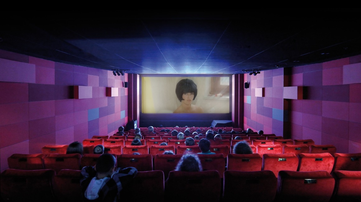 Im Kino im Sockelgeschoss zeigt das DFF ein täglich wechselndes Kinoprogramm mit kuratierten Filmreihen. ; Foto: DFF/Uwe Dettmar
