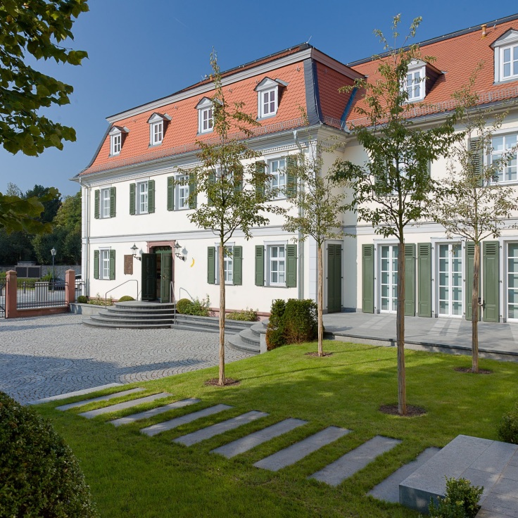 Das Museum befindet sich in direkter Nachbarschaft zum Bad Homburger Schloss., Credit: © Michael Habes