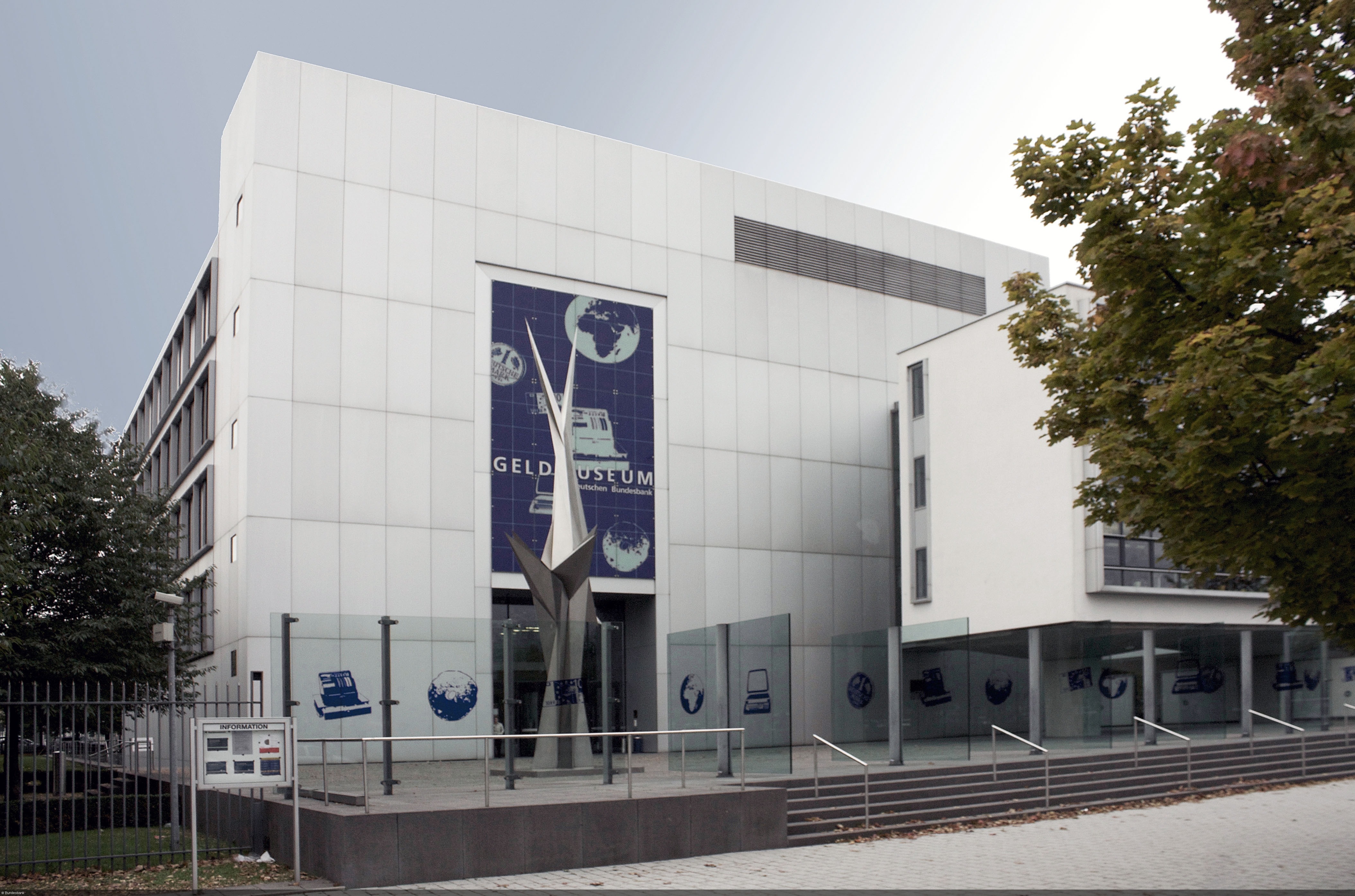 Das Geldmuseum befindet sich auf dem Gelände der Zentrale der Deutschen Bundesbank., Credit: © Geldmuseum