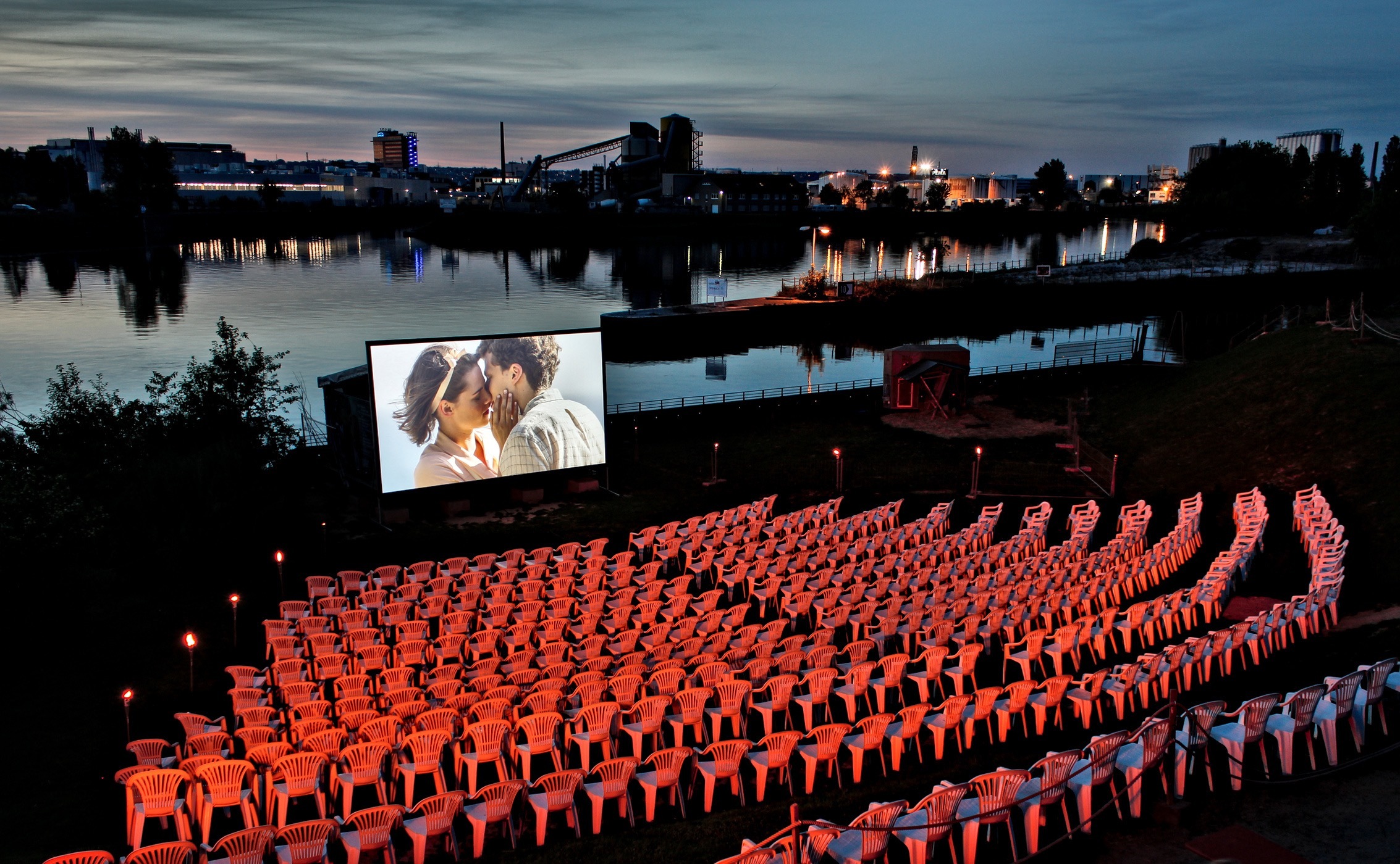 Hafen 2 im Sommer: Open-Air-Kino mit Blick auf den Main , Credit: © süsswasser e.V.
