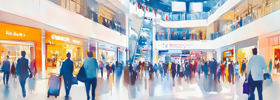 Einkaufszentren & Outlets  (Foto: Adobe Stock - Ytnart) 
